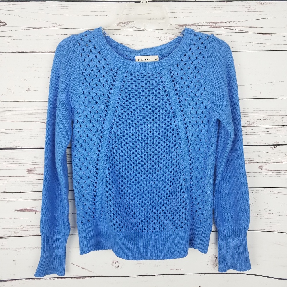 If It Were Me Crochet Knit Sweater